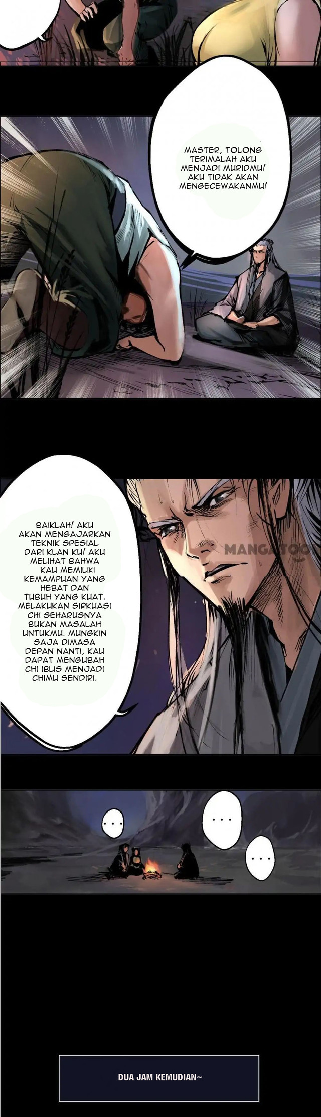 Journey of the Hidden Blade Chapter 33 Bahasa Indonesia